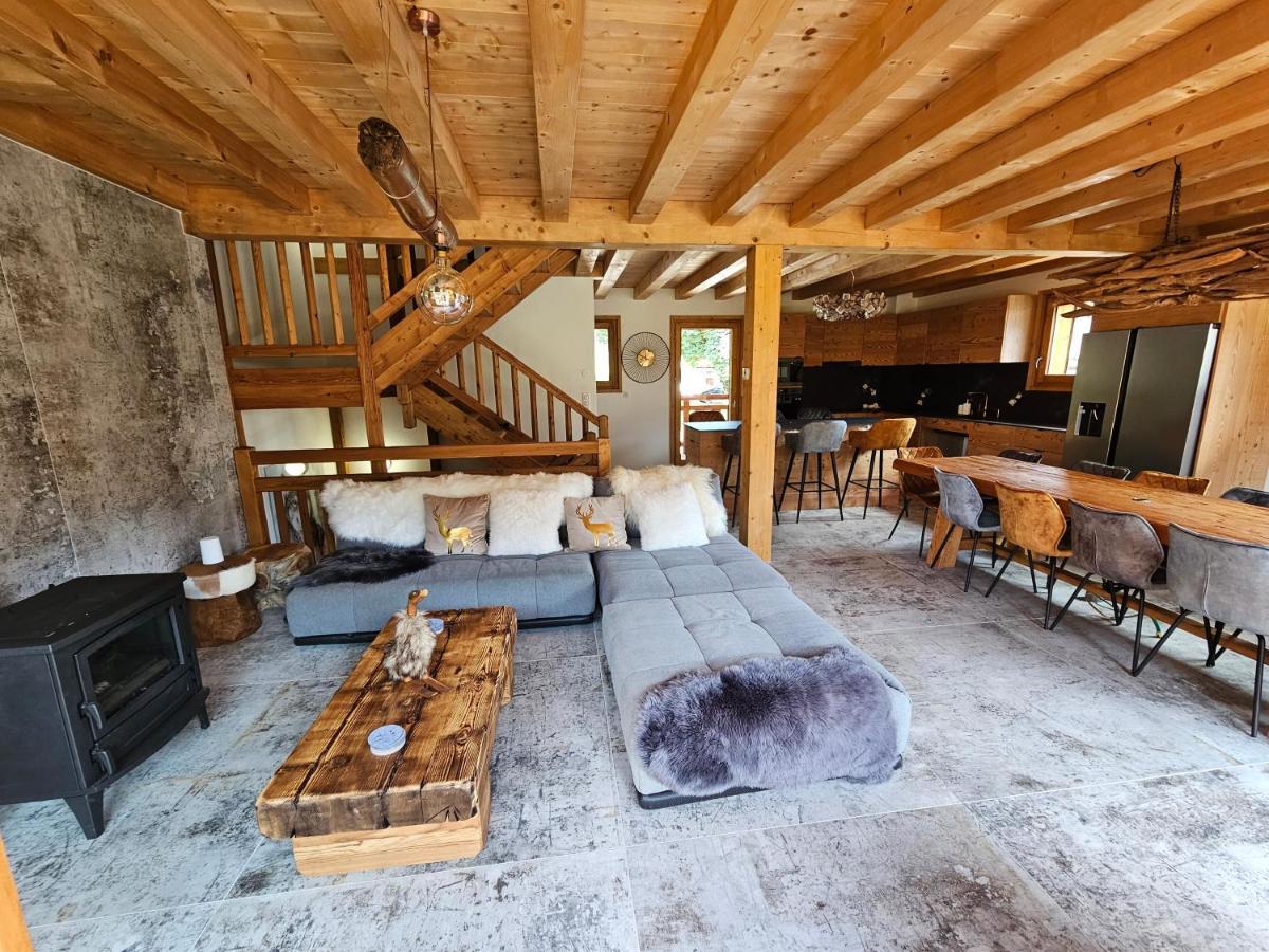 Demi-Chalet Vadel La Panthiaz 15 Pers 5 Chambres La Chapelle-d'Abondance Exterior photo