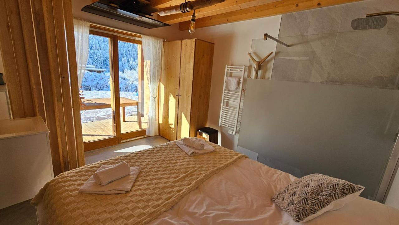 Demi-Chalet Vadel La Panthiaz 15 Pers 5 Chambres La Chapelle-d'Abondance Exterior photo