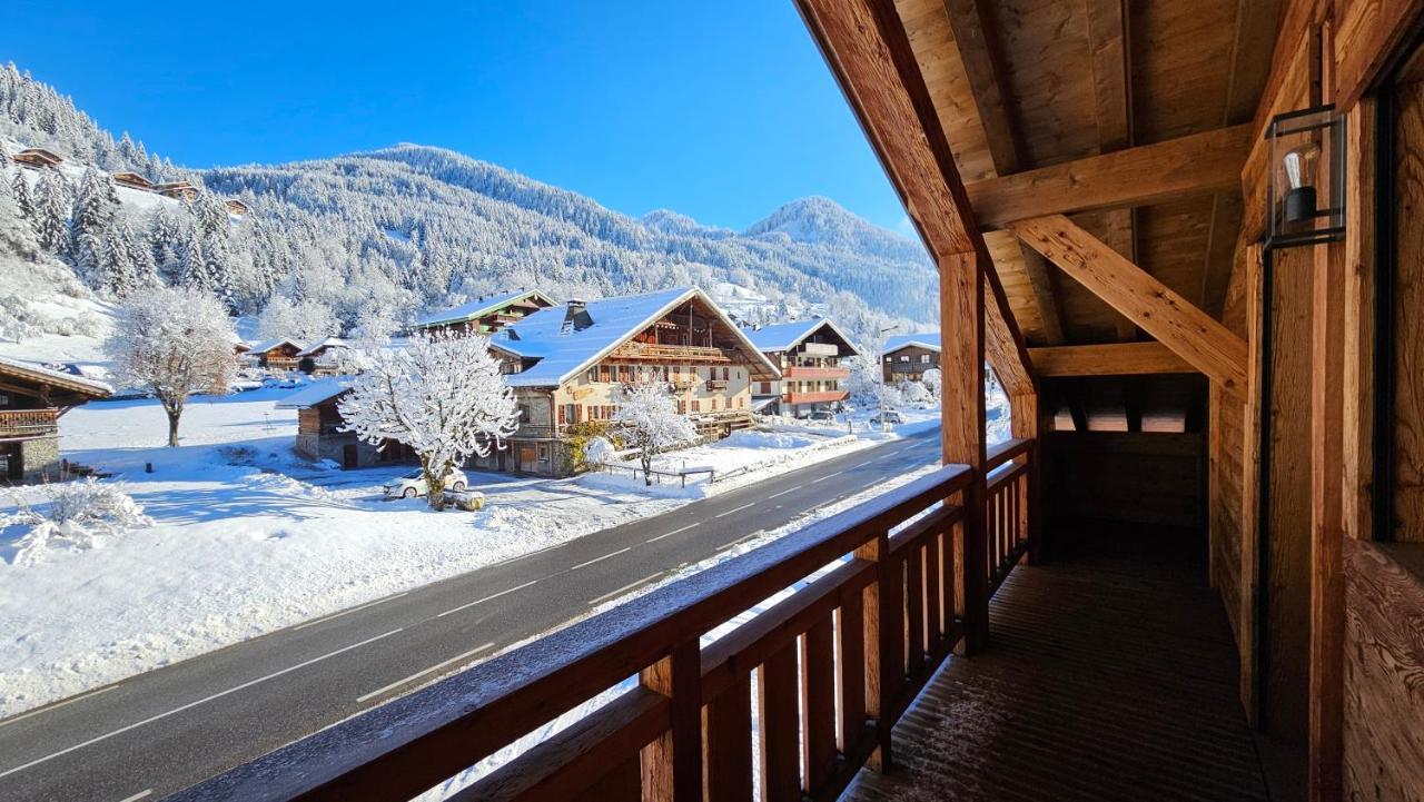 Demi-Chalet Vadel La Panthiaz 15 Pers 5 Chambres La Chapelle-d'Abondance Exterior photo