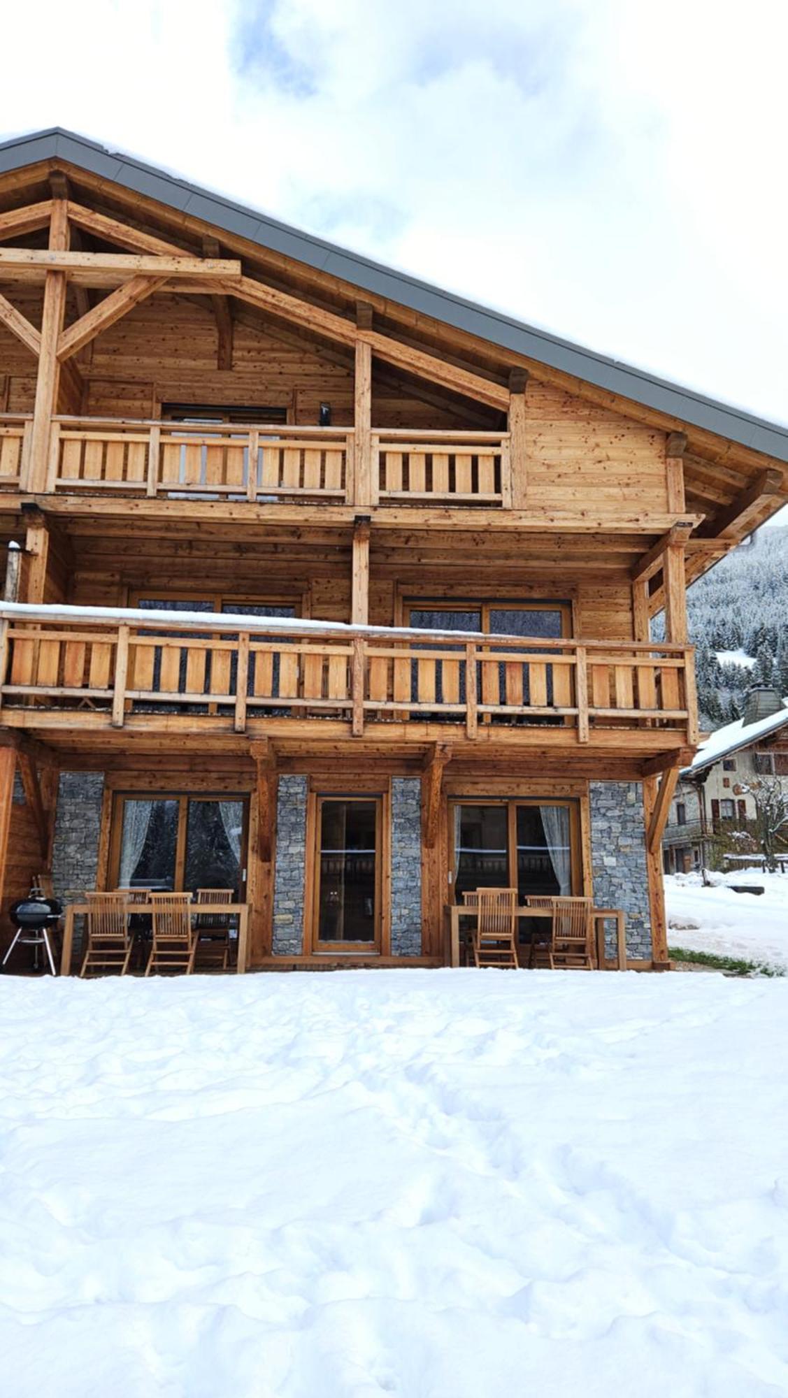 Demi-Chalet Vadel La Panthiaz 15 Pers 5 Chambres La Chapelle-d'Abondance Exterior photo