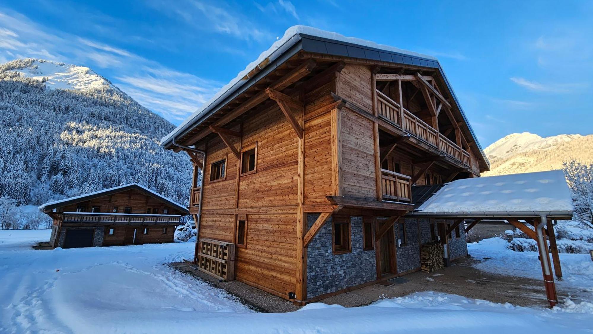 Demi-Chalet Vadel La Panthiaz 15 Pers 5 Chambres La Chapelle-d'Abondance Exterior photo