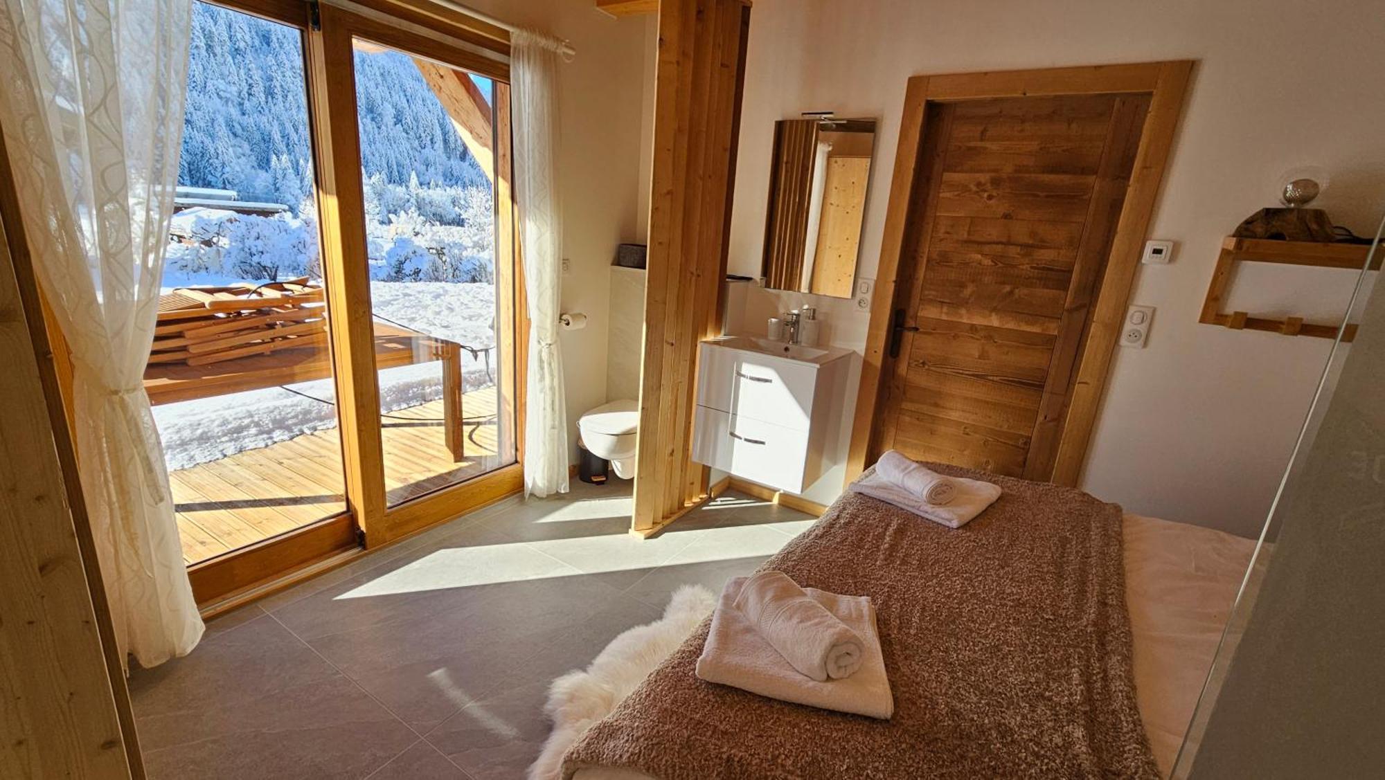 Demi-Chalet Vadel La Panthiaz 15 Pers 5 Chambres La Chapelle-d'Abondance Exterior photo