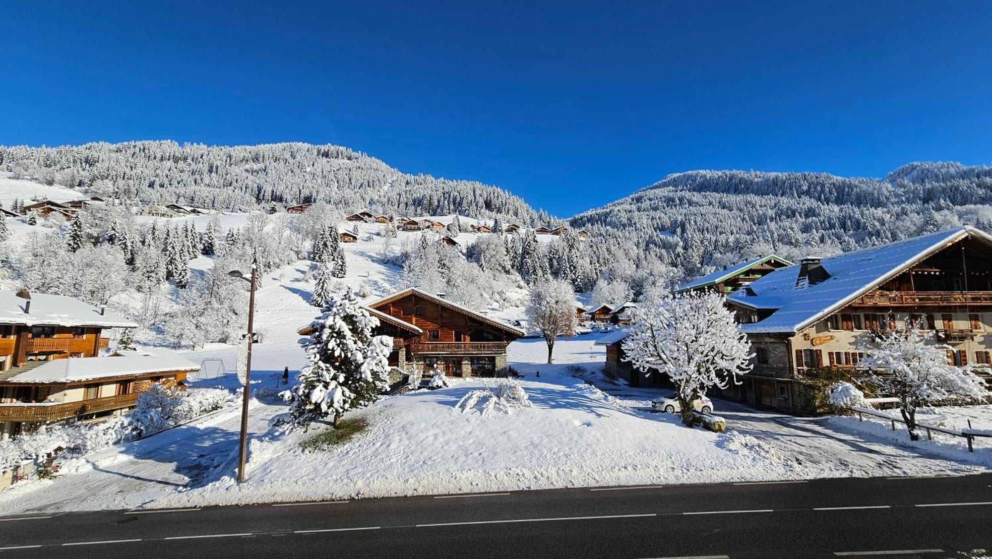 Demi-Chalet Vadel La Panthiaz 15 Pers 5 Chambres La Chapelle-d'Abondance Exterior photo